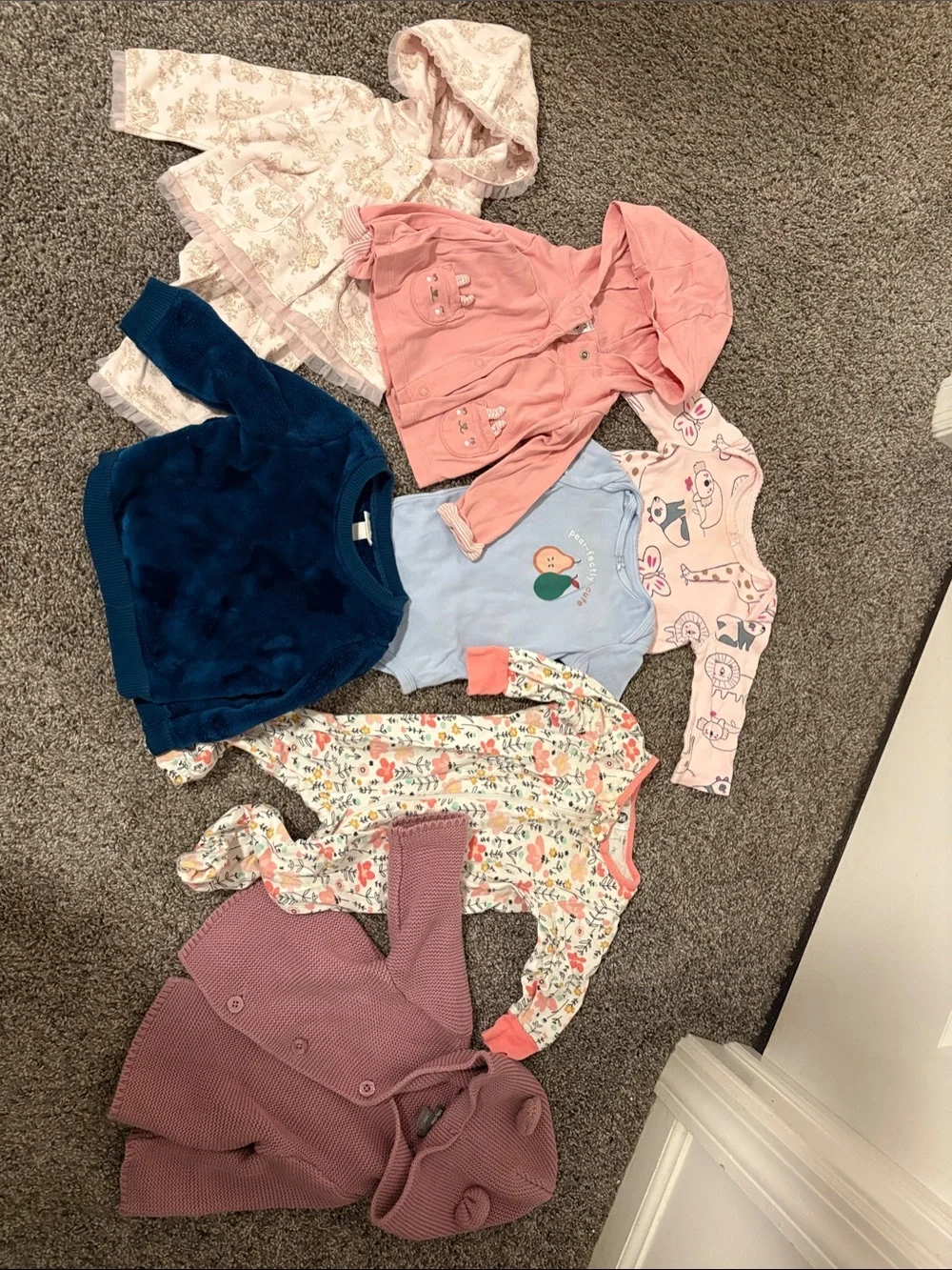 Mixed Brand 6 months Baby Girl Bundle